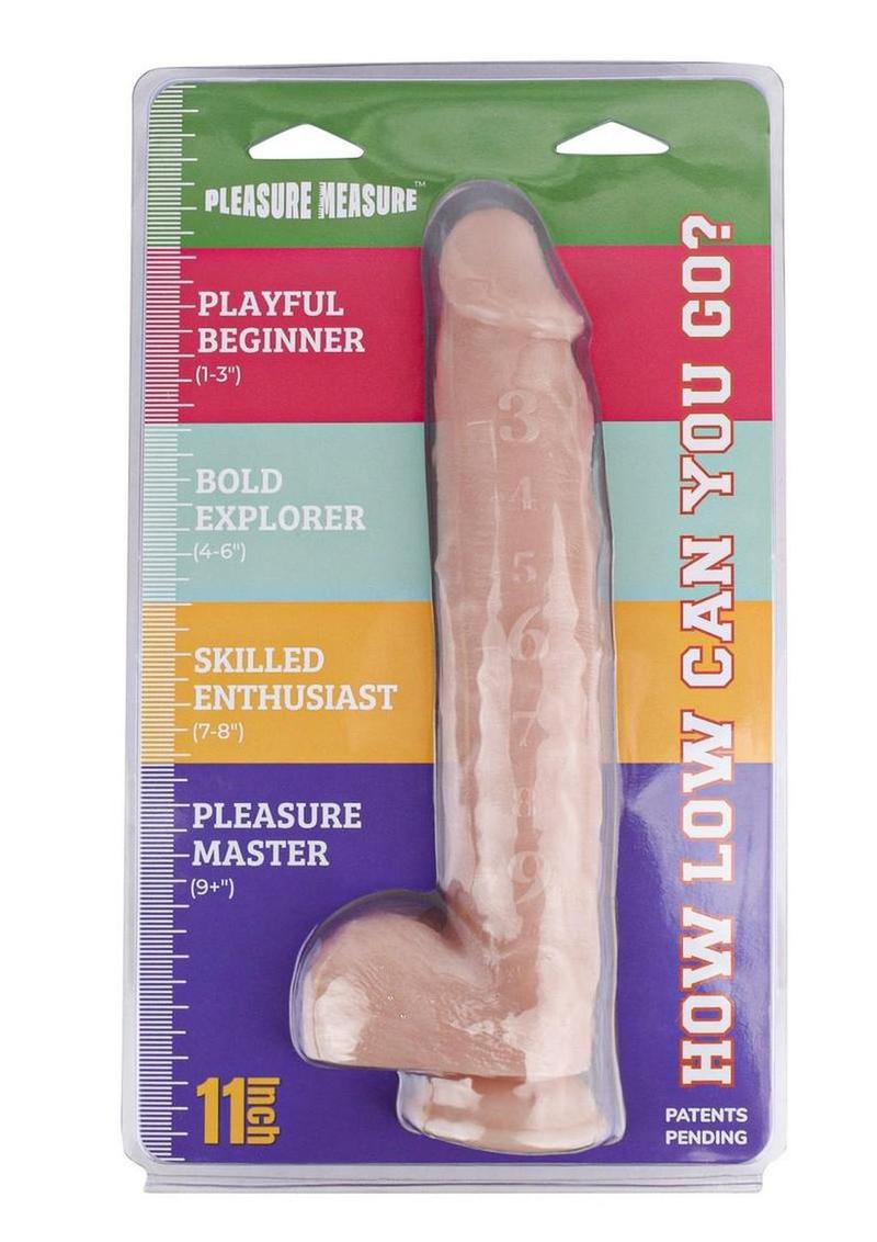 Pleasure Measure Pvc Dildo