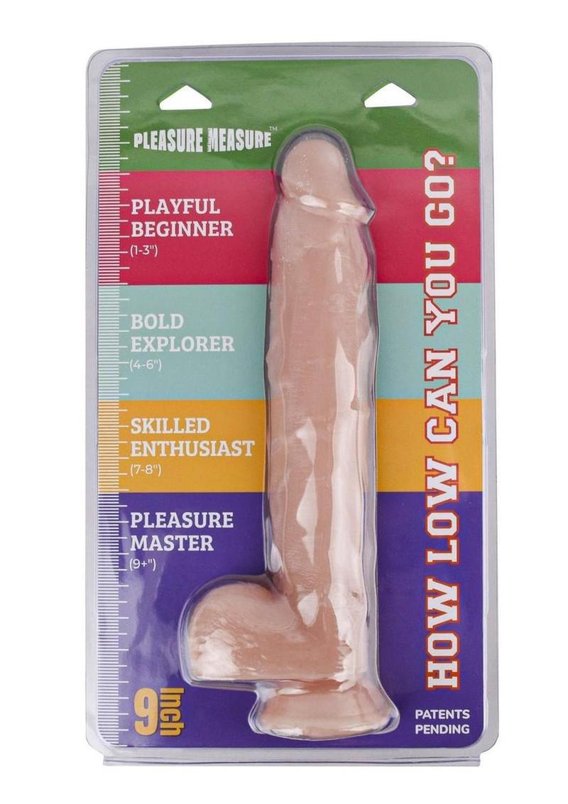 Pleasure Measure Pvc Dildo