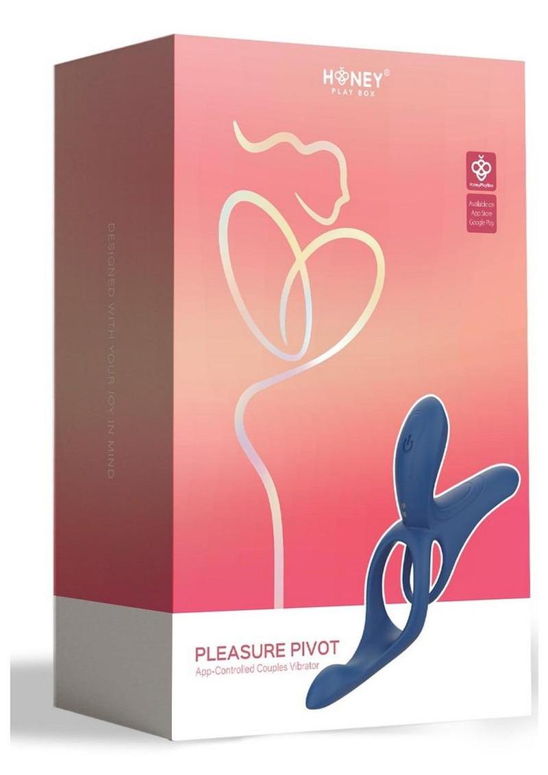 Pleasure Pivot App Control Rechargeable Silicone Couples Vibrator