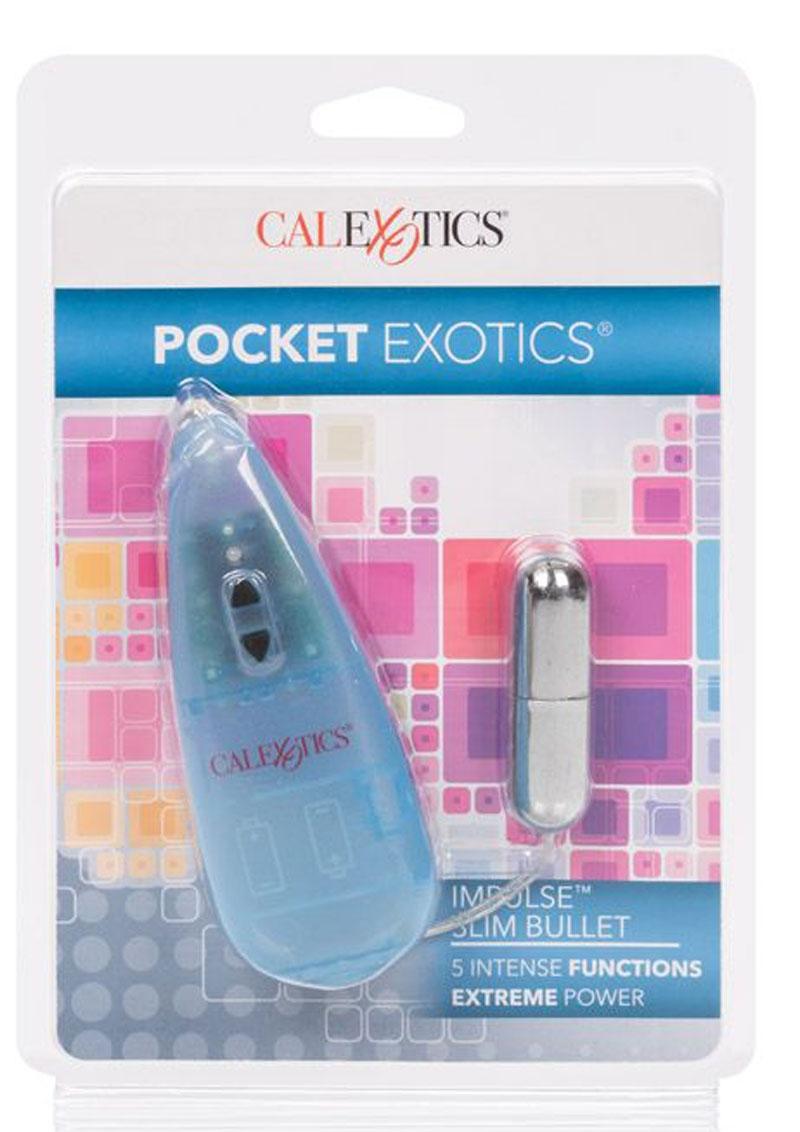 Pocket Exotics Impulse Slim Silver Bullet