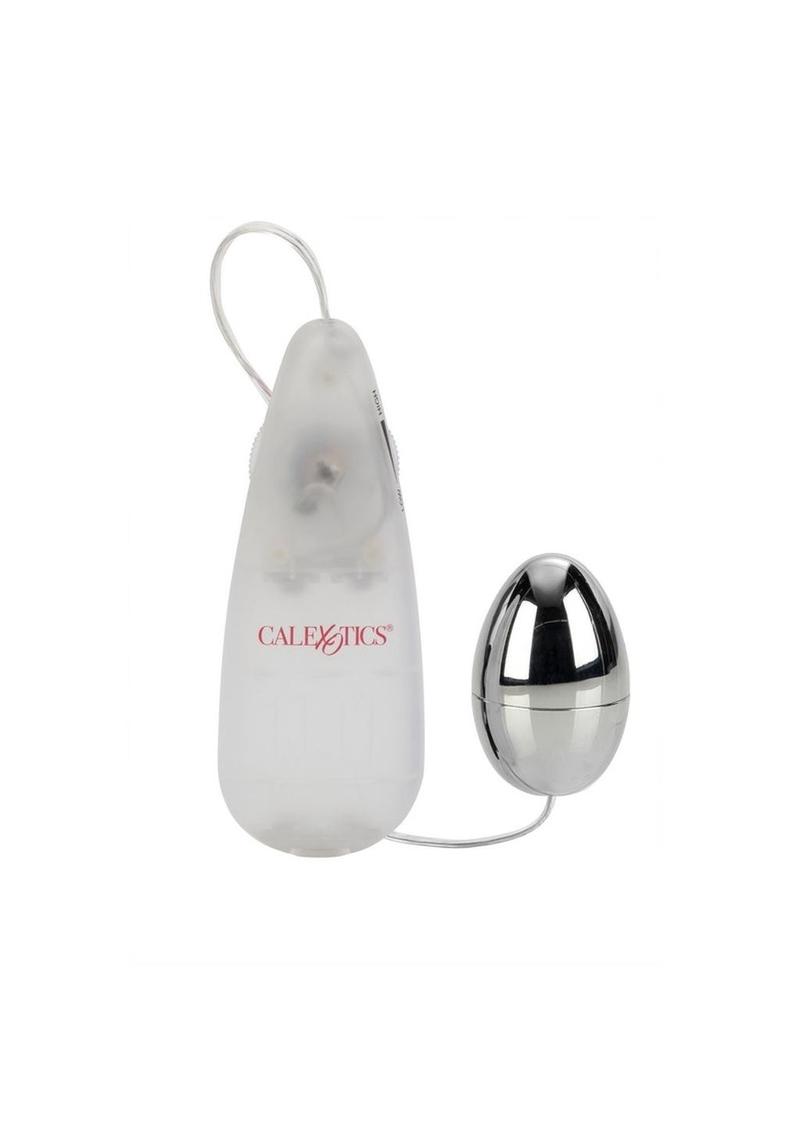 Pocket Exotics Vibrating Silver Egg