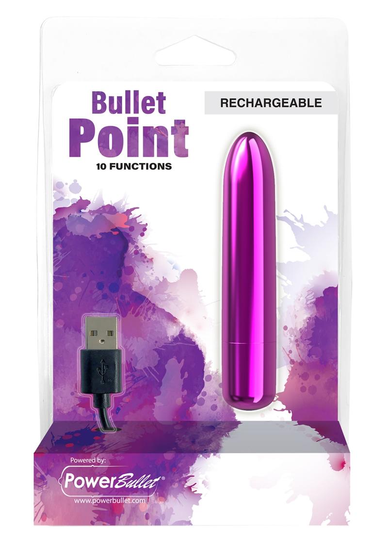 Powerbullet Bullet Point Rechargeable Vibrator