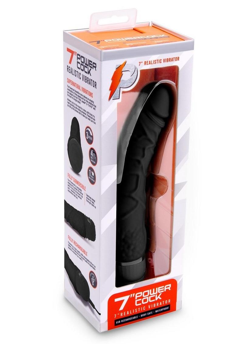 Powercocks Silicone Realistic Vibrator