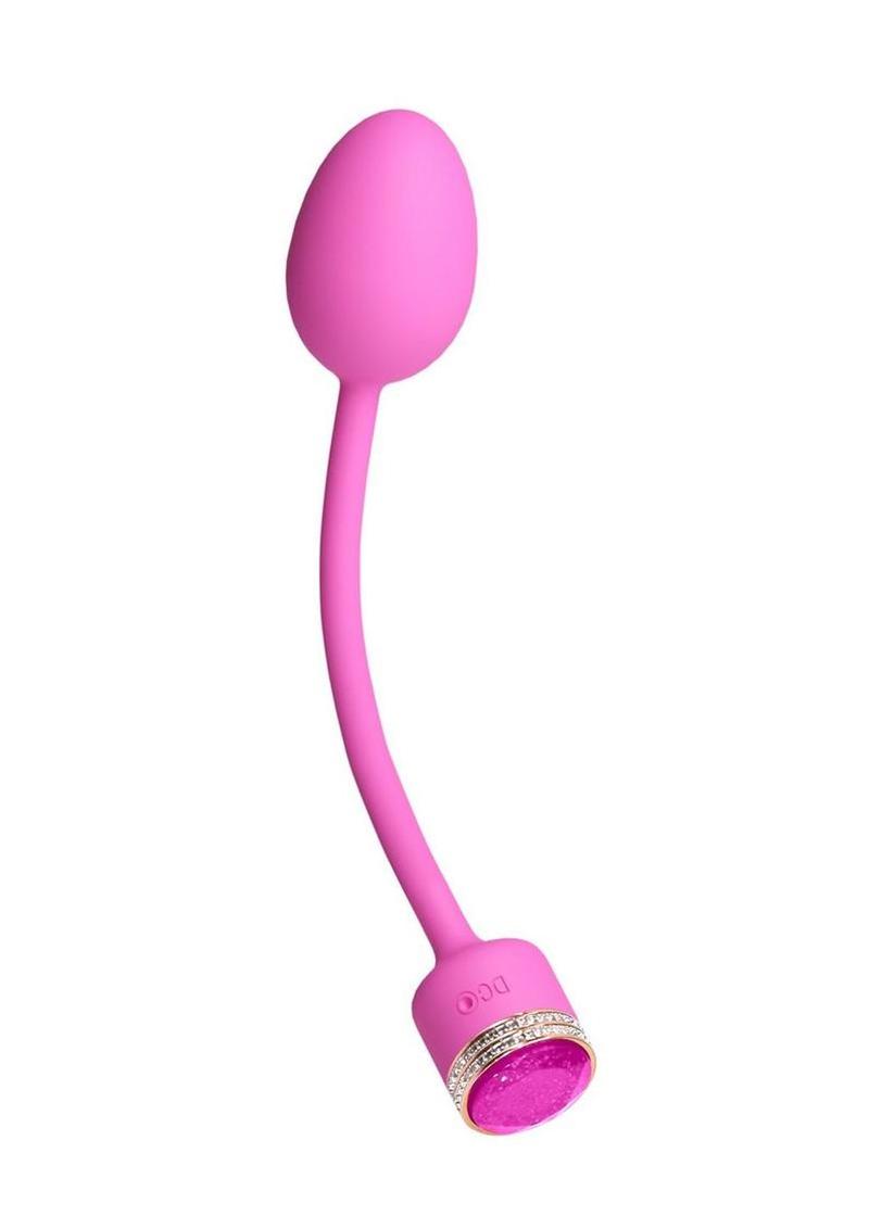 Pretty In Pink Sugar Rechargeable Silicone Vibrating Egg