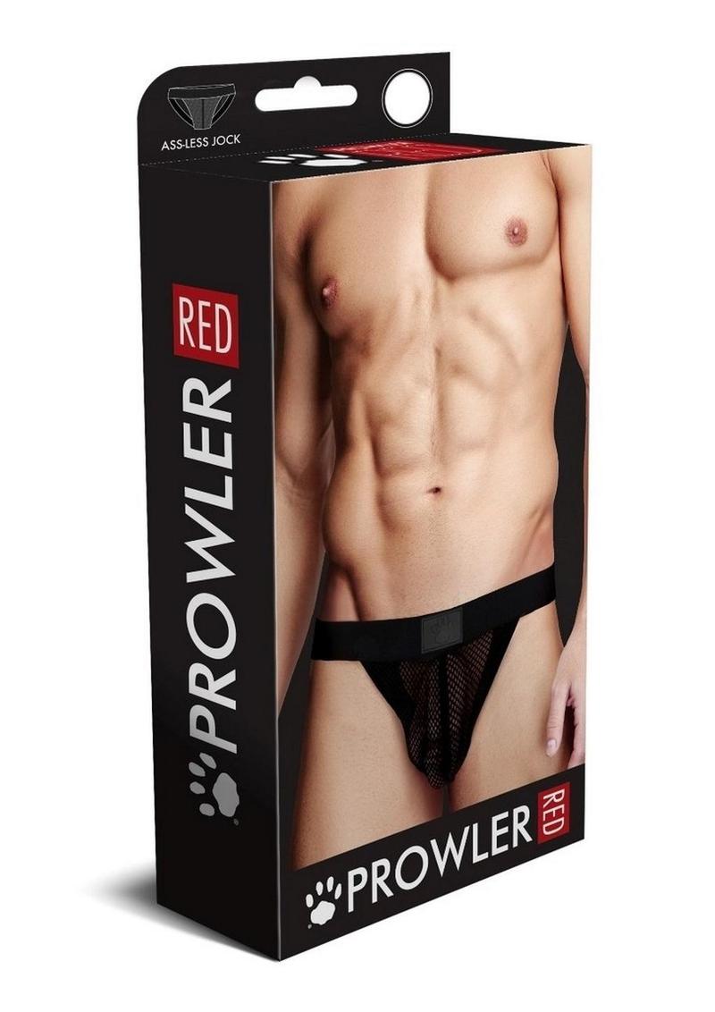Prowler Red Fishnet Ass-Less Jock
