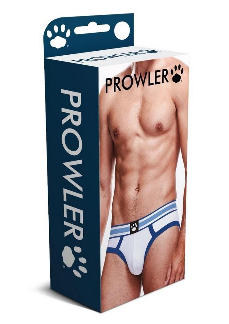 Prowler White/Blue Brief