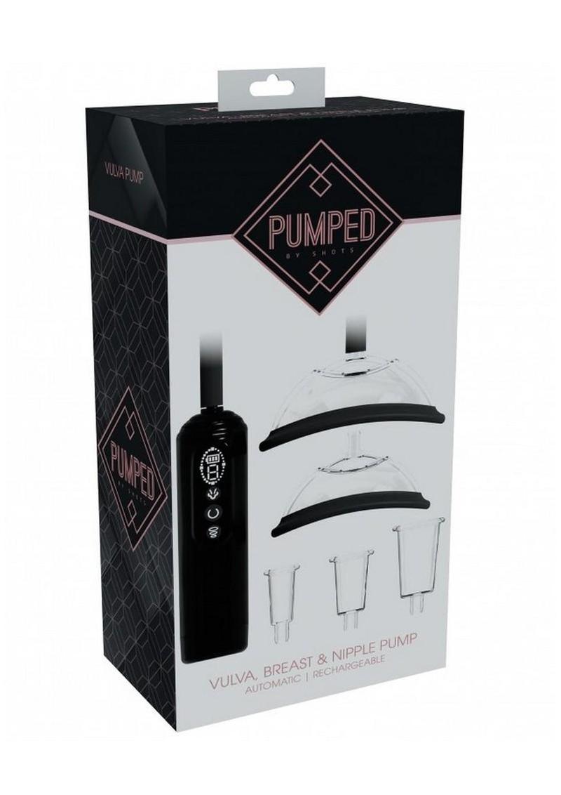 Pumped Automatic Rechargeable Vagina, Breast and Nipple Pump
