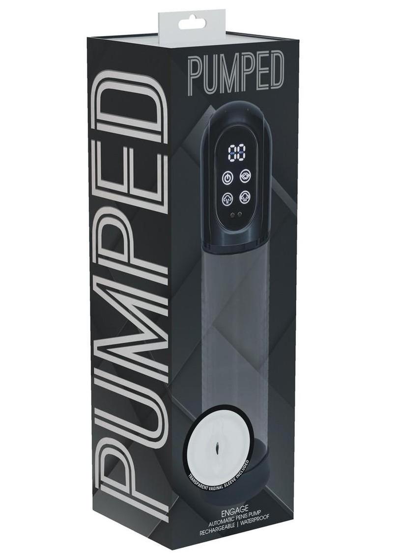 Pumped Engage 6 Function Automatic Rechargeable Penis Pump
