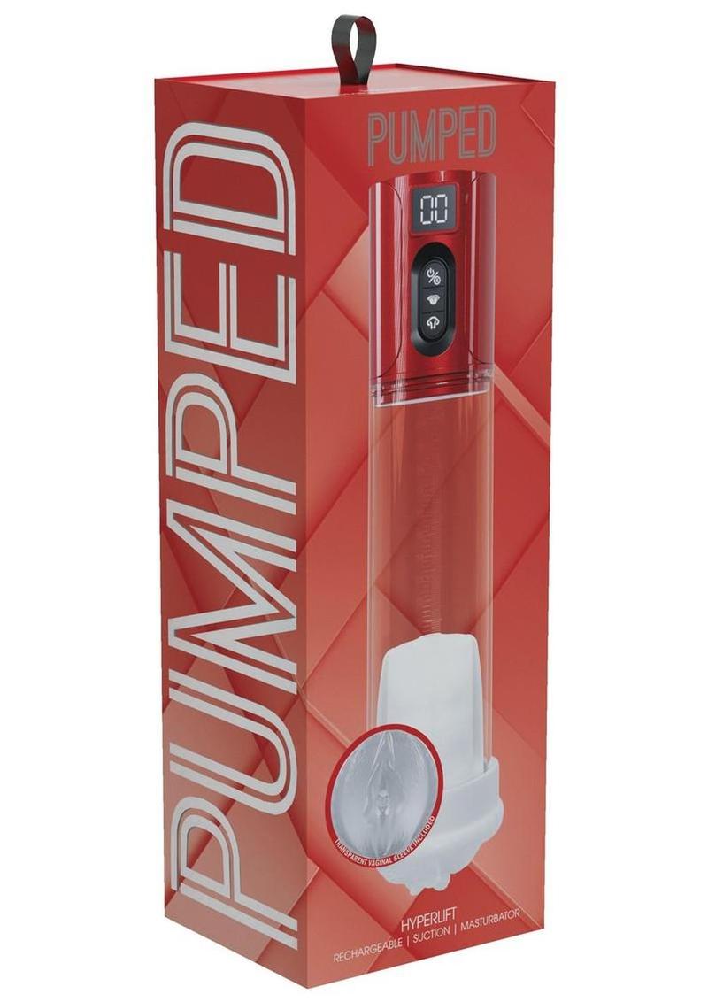 Pumped Hyperlift 7 Function Masturbator - Metallic
