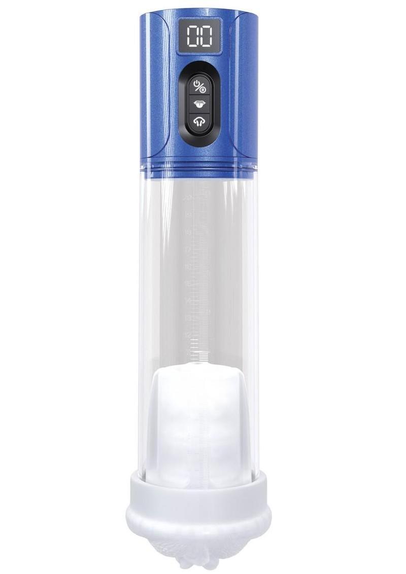 Pumped Hyperlift 7 Function Rechargeable Masturbator - Metallic