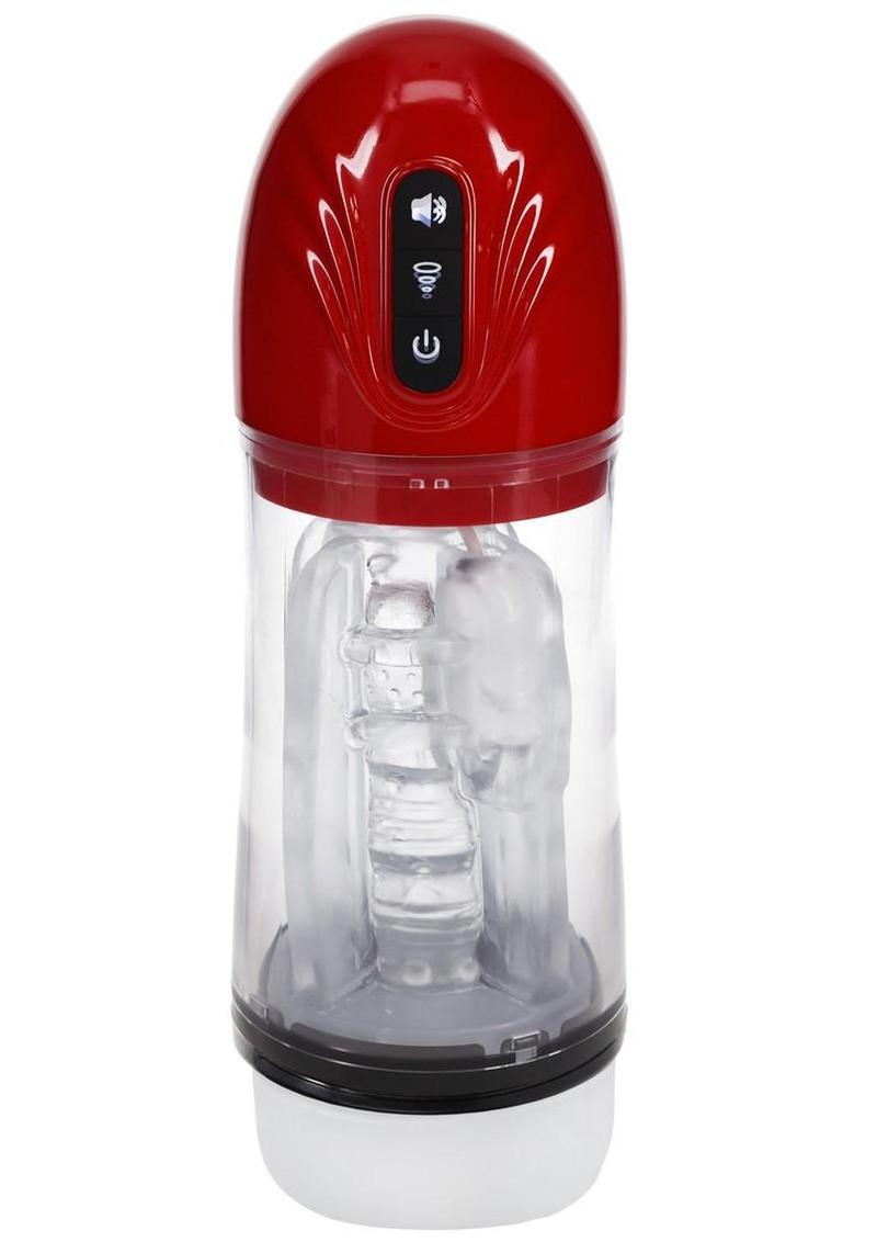 Pumped Sonicpull 10 Function Multimedia Enhanced Masturbator - Metallic