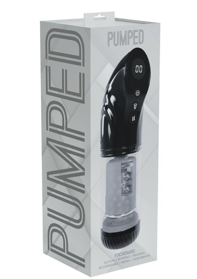 Pumped Strokemate Rechargeable Multifunction Masturbator