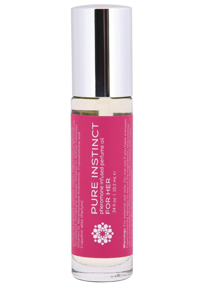 Pure Instinct Pheromone Perfume Oil For Her Roll On