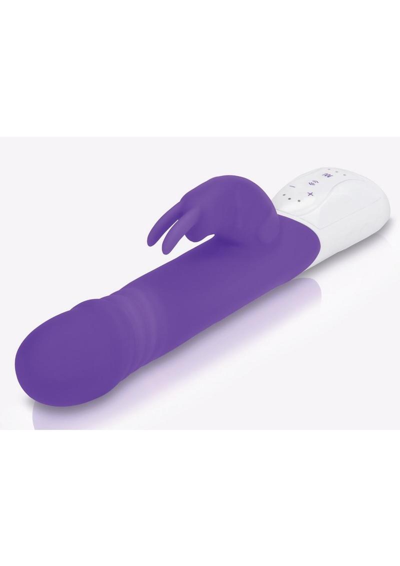 Rabbit Essentials Silicone Rechargeable Thrusting Rabbit Vibrator