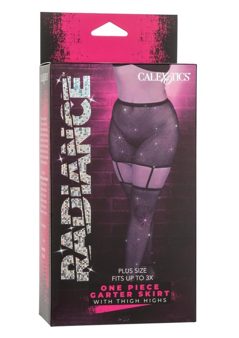 Radiance One Piece Garter Skirt with Thigh Highs
