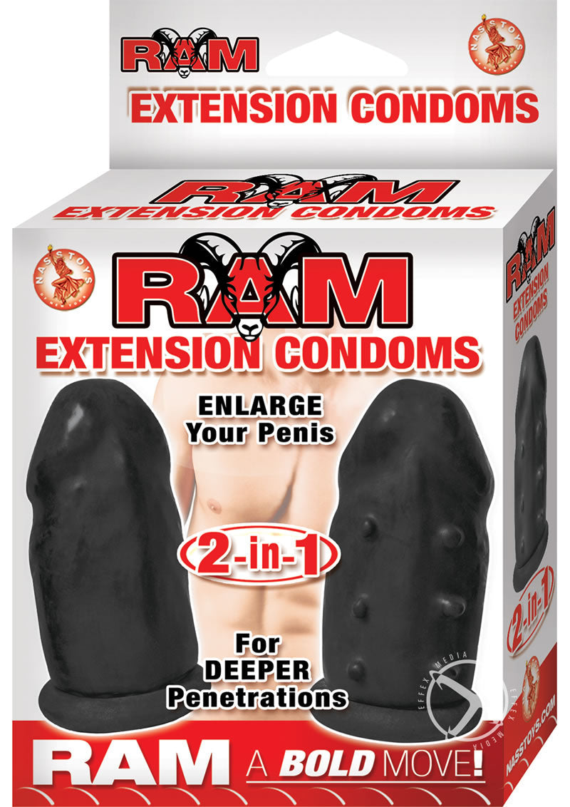 Ram Extension Condoms Latex Extender Sleeves