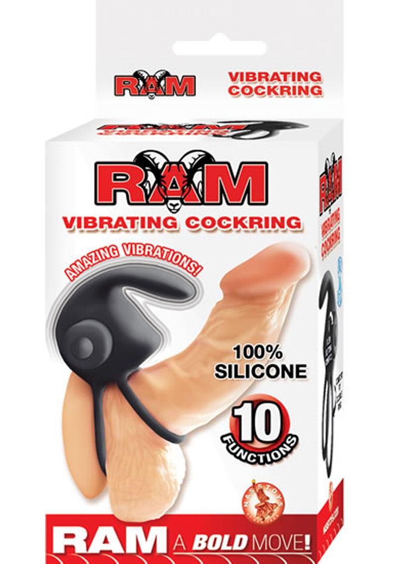 Ram Silicone Vibrating Cock Ring