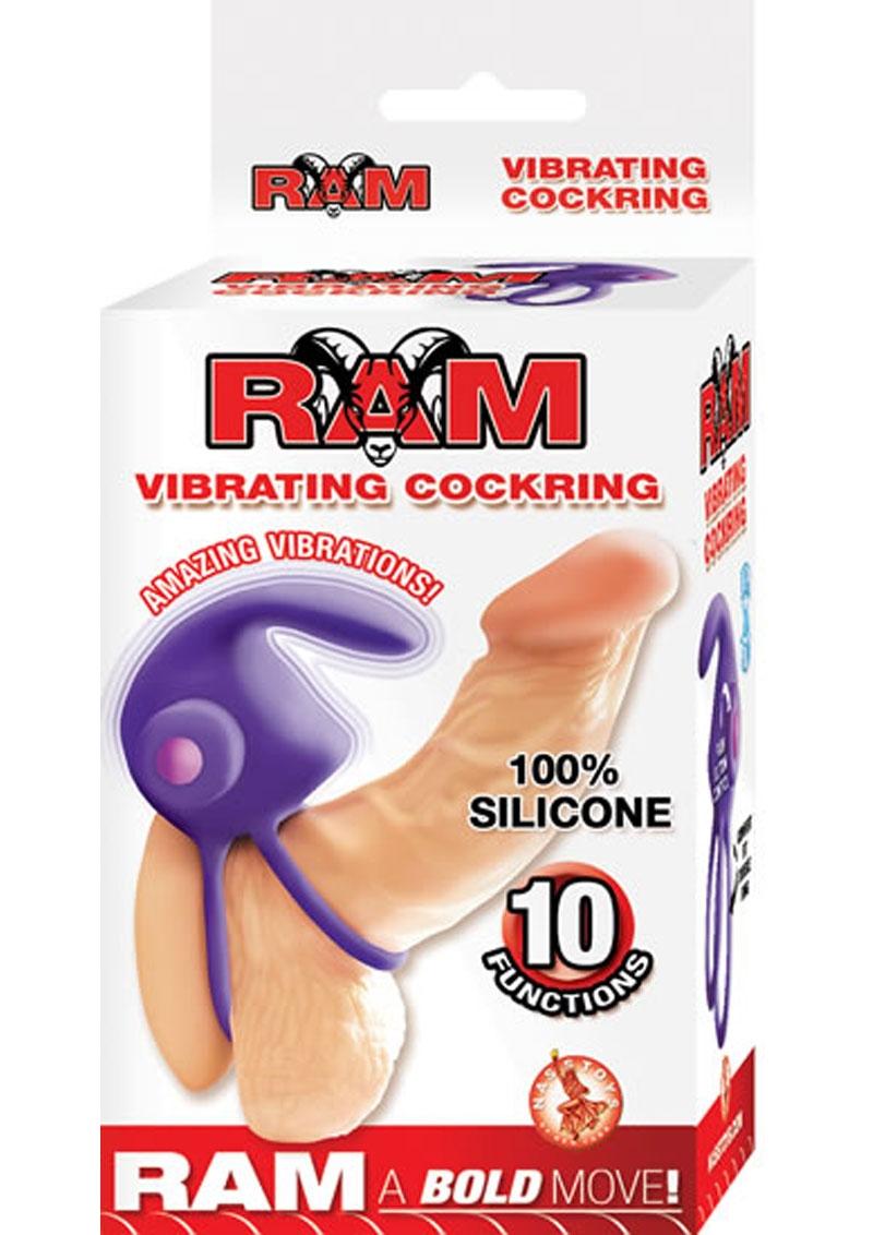 Ram Silicone Vibrating Cock Ring