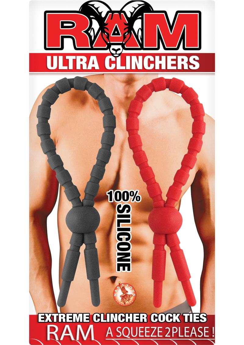 Ram Ultra Clinchers Silicone Cock Rings
