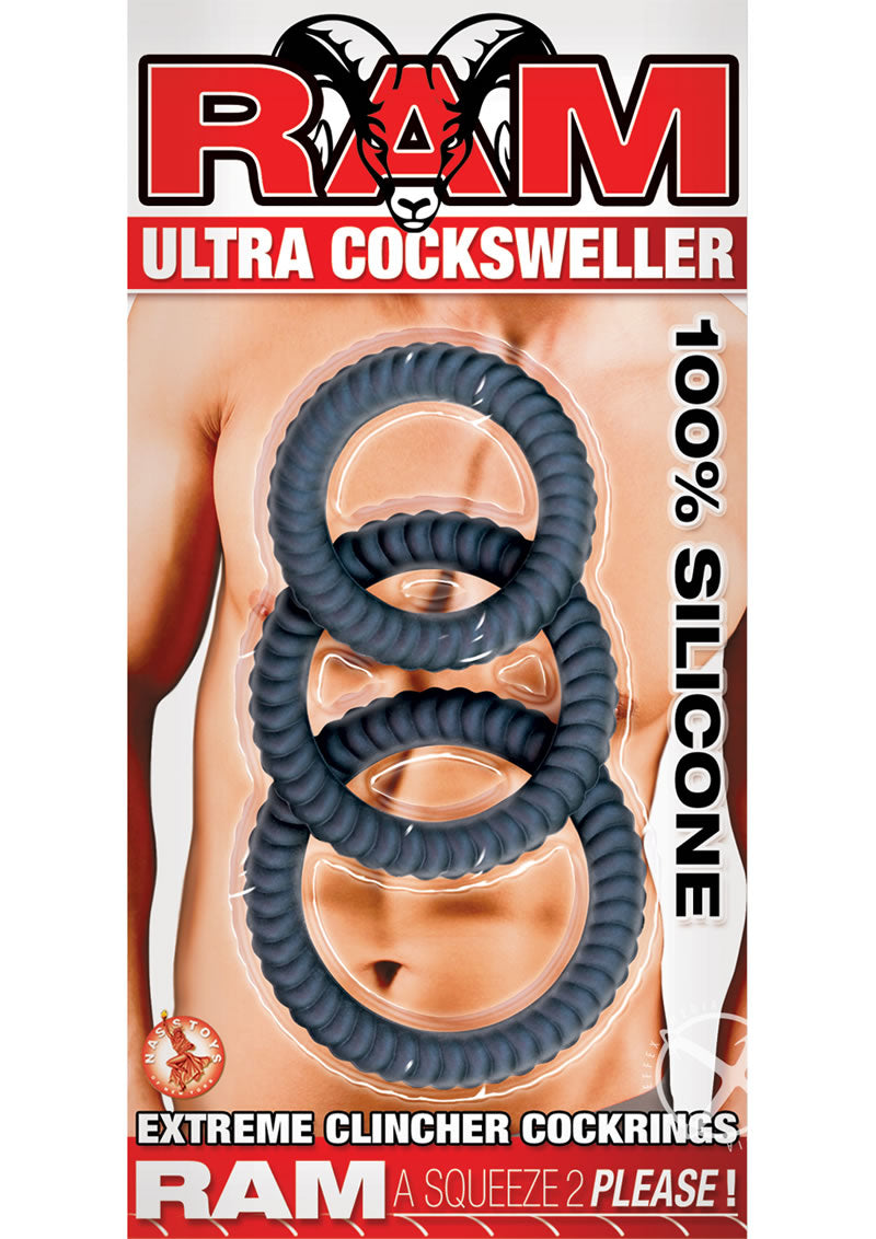 Ram Ultra Cocksweller Silicone Cock Rings