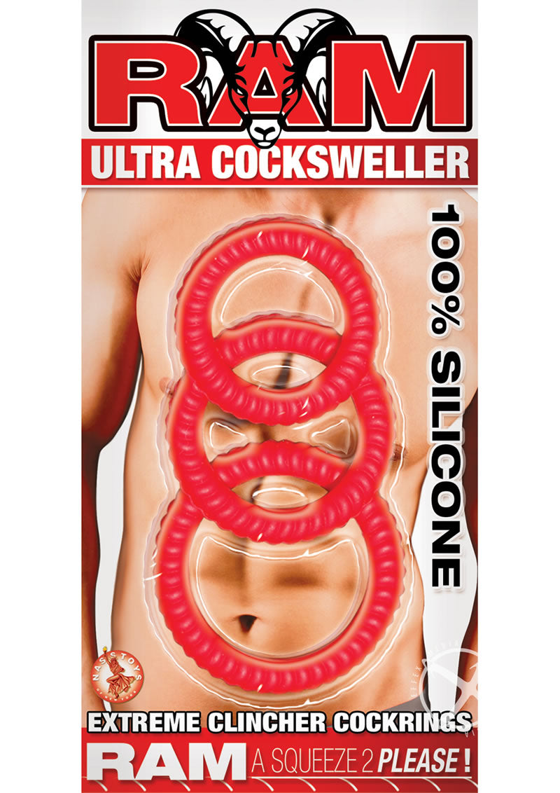Ram Ultra Cocksweller Silicone Cock Rings
