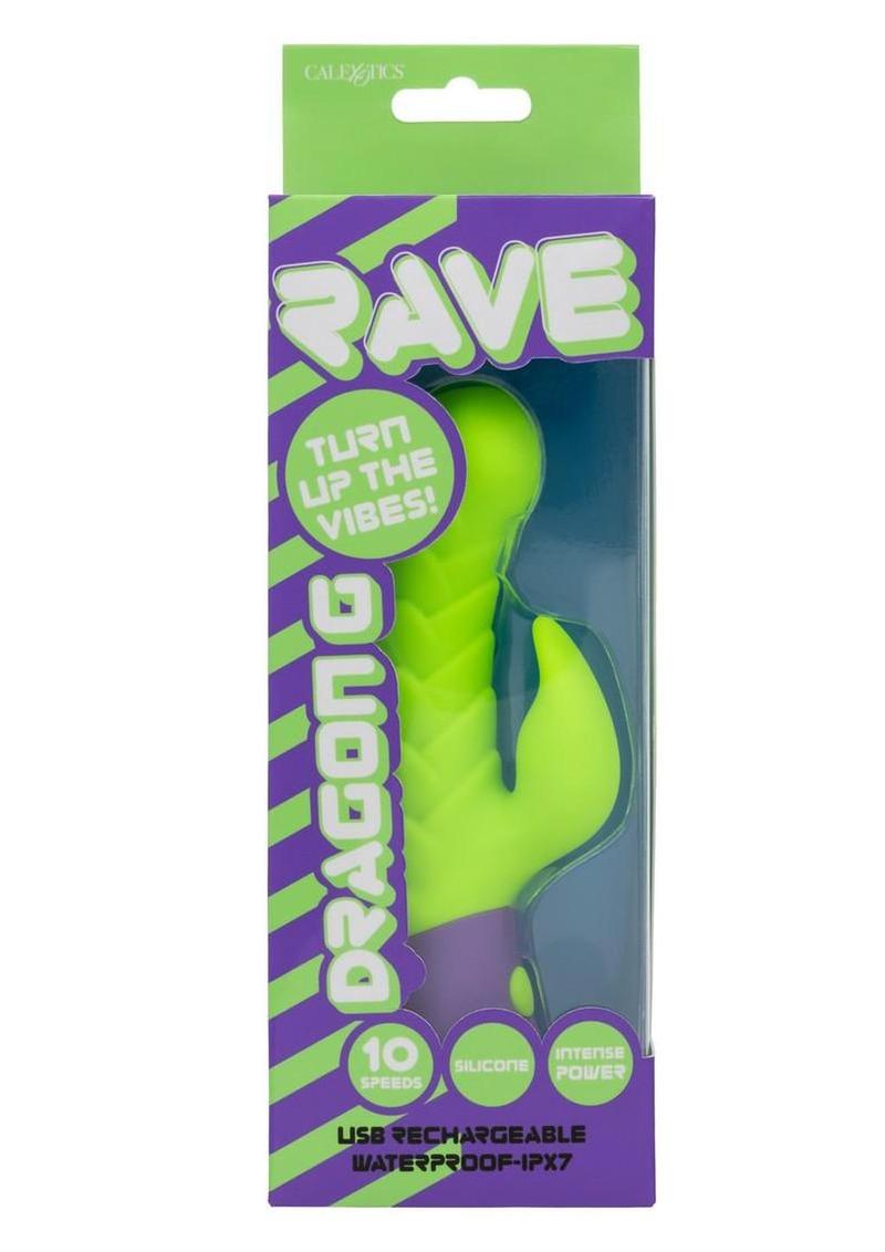 Rave Dragon G Rechargeable Silicone Dual Vibrator