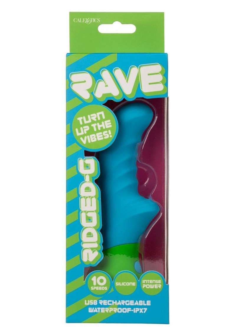 Rave Ridged-G Rechargeable Silicone G-Spot Vibrator