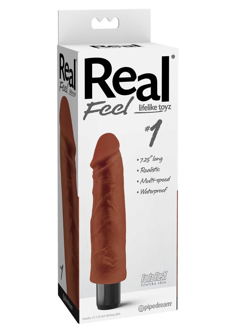 Real Feel Lifelike Toyz No. 1 Realistic Vibrating Dildo