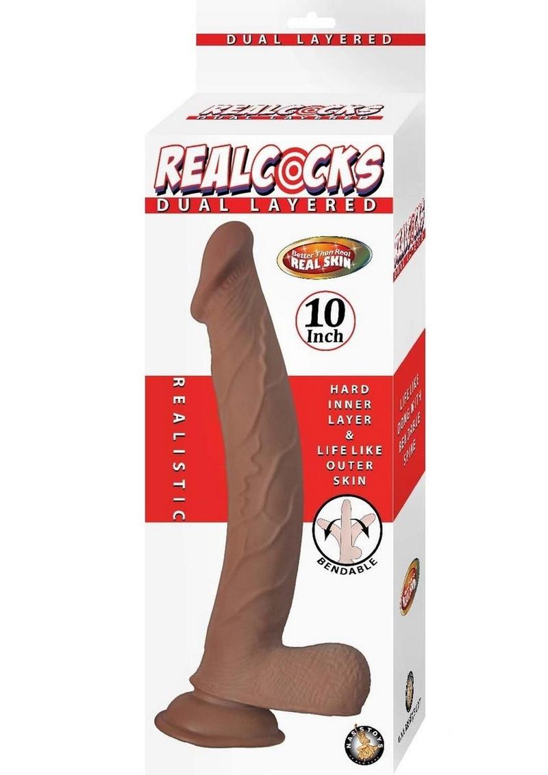 Realcocks Dual Layered Bendable Dildo
