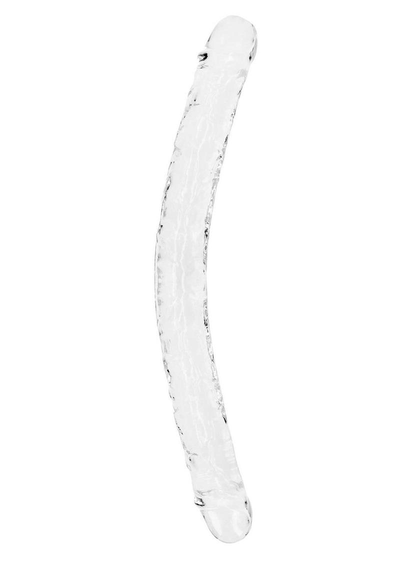 Realrock Crystal Clear Double Dong