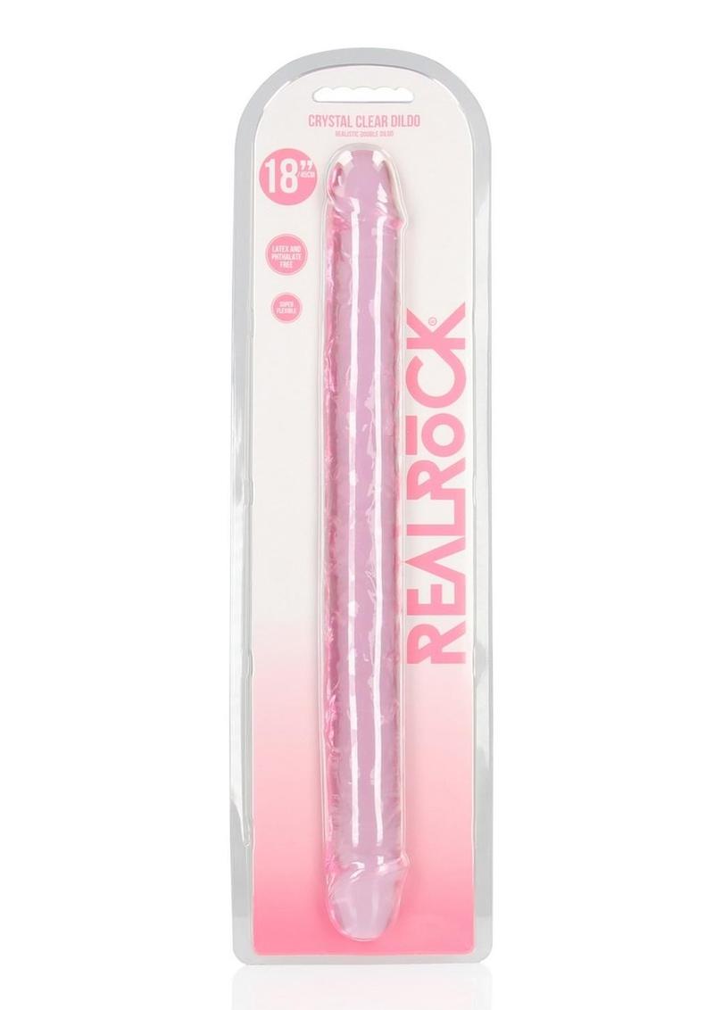 Realrock Crystal Clear Double Dong