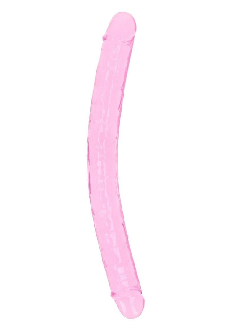 Realrock Crystal Clear Double Dong