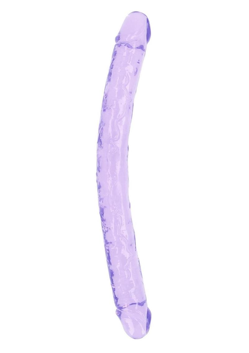 Realrock Crystal Clear Double Dong