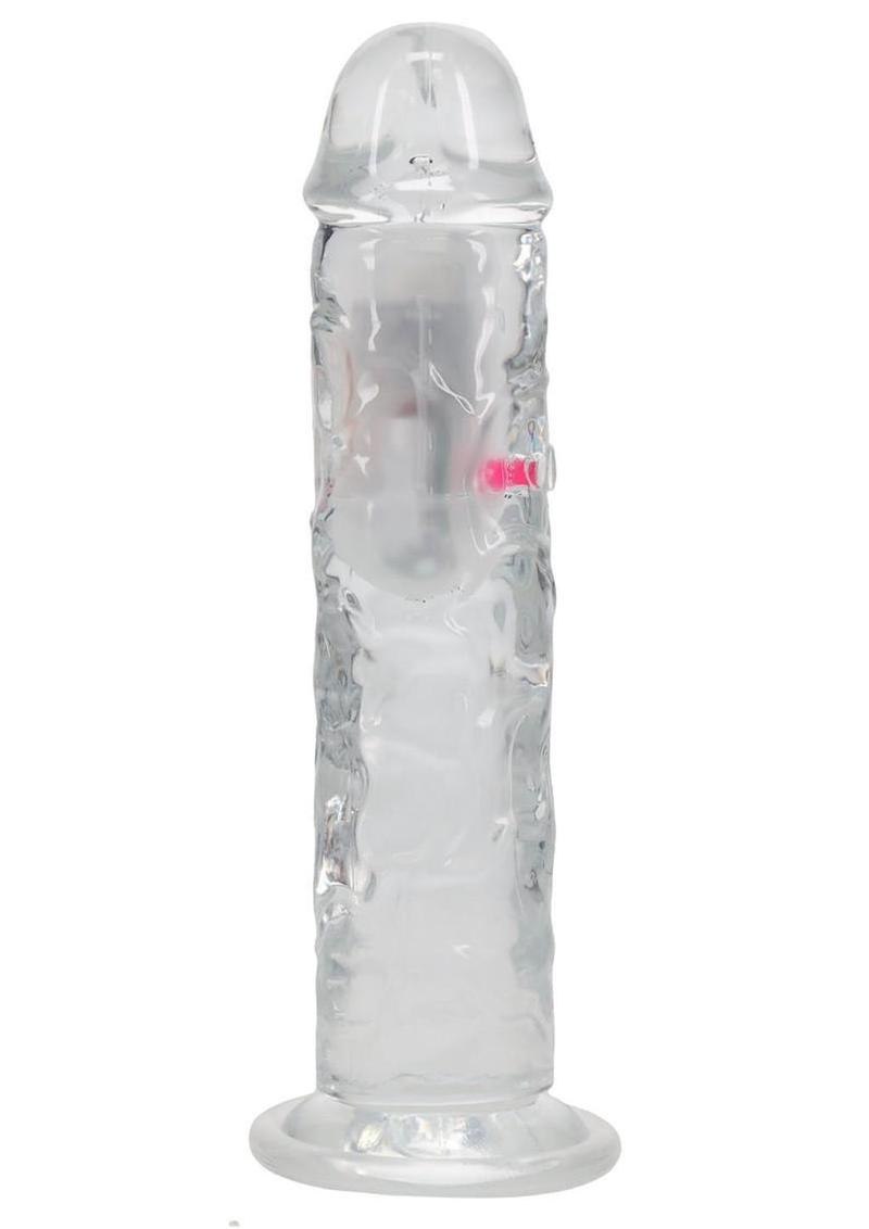 Realrock Vibrating Led Wireless Rechargeable Remote Control Straight Cock