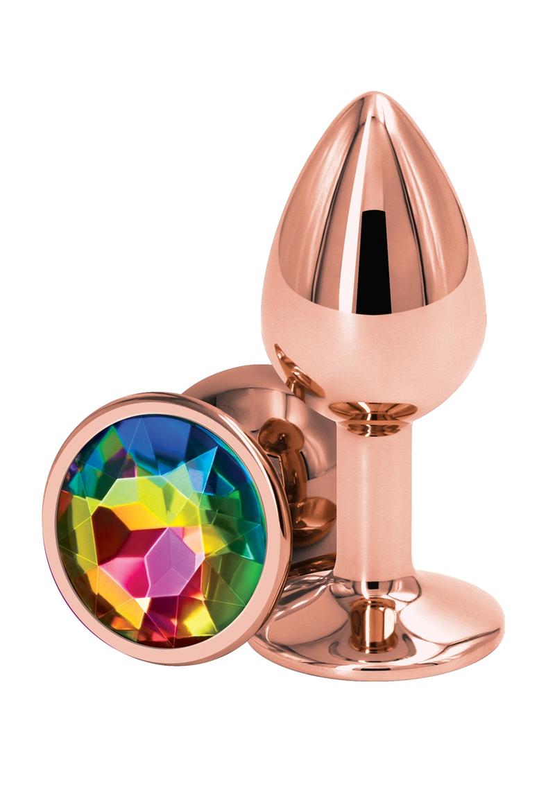 Rear Assets Rose Gold Anal Plug