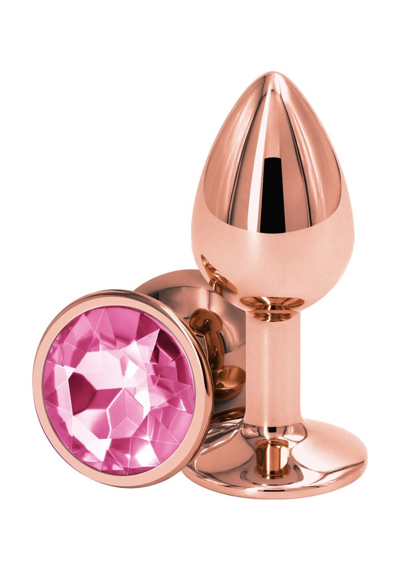 Rear Assets Rose Gold Anal Plug