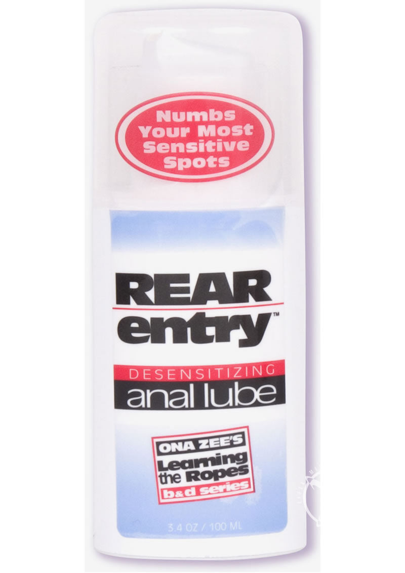 Rear Entry Desensitizing Anal Lubricant