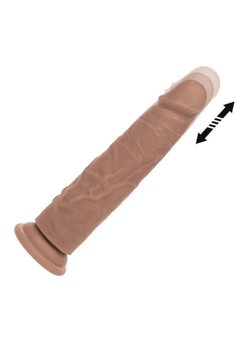 Rechargeable Vibrating and Thrusting Silicone Studs