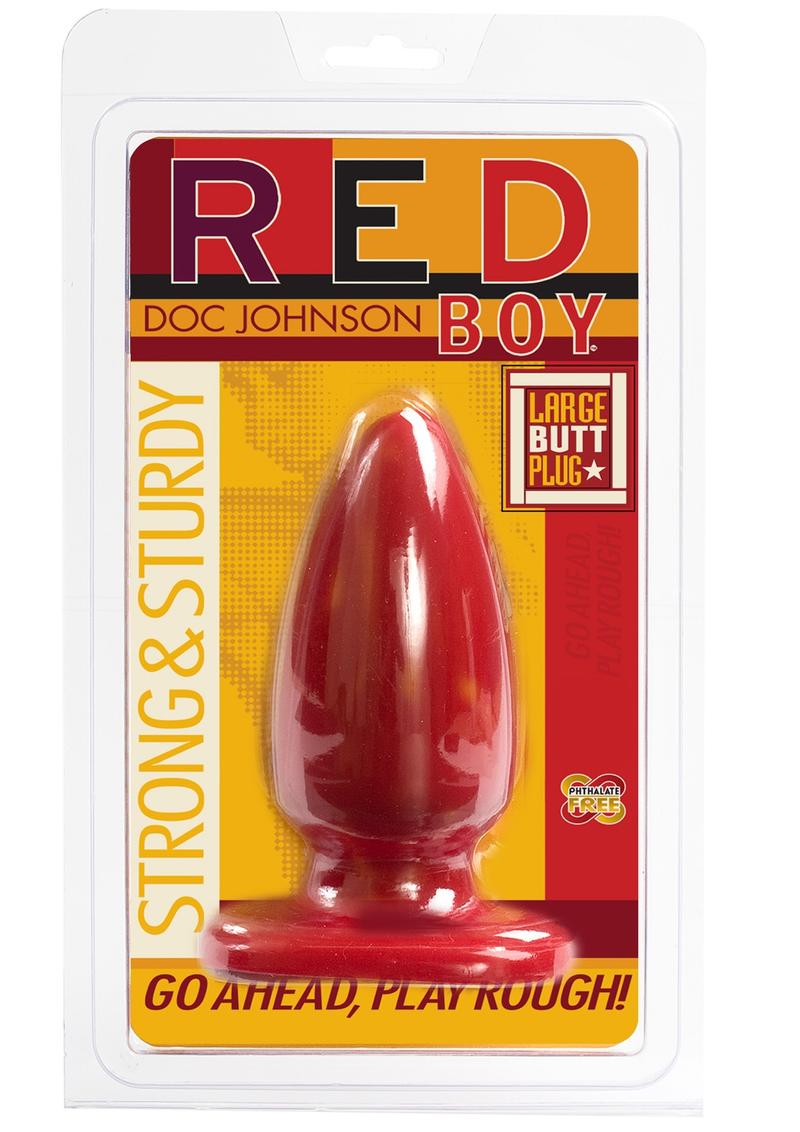 Red Boy - Large Butt Plug