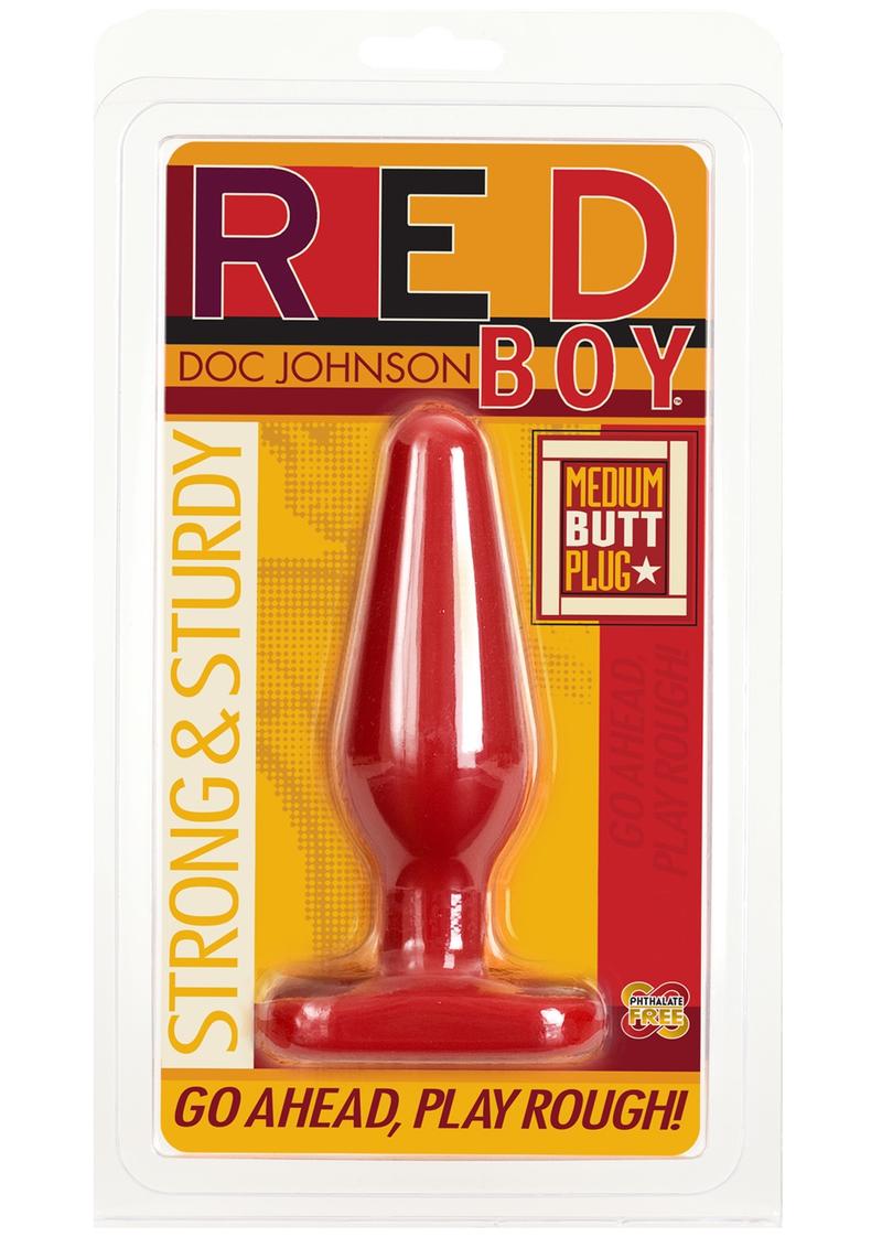 Red Boy - Medium Butt Plug