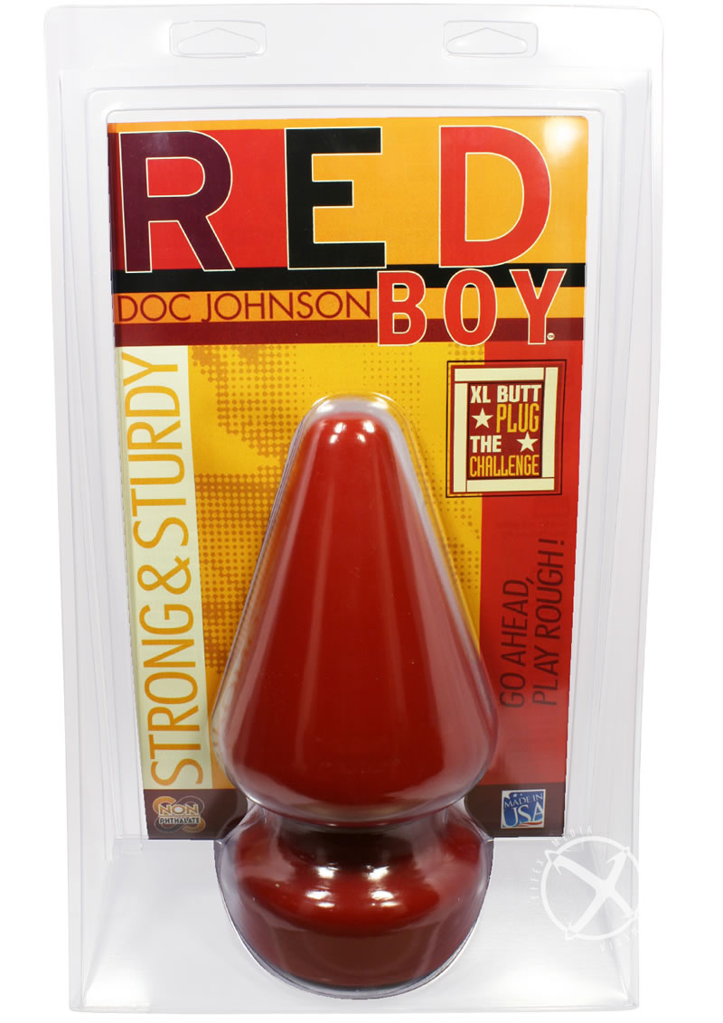 Red Boy - The Challenge - Extra Large Butt Plug