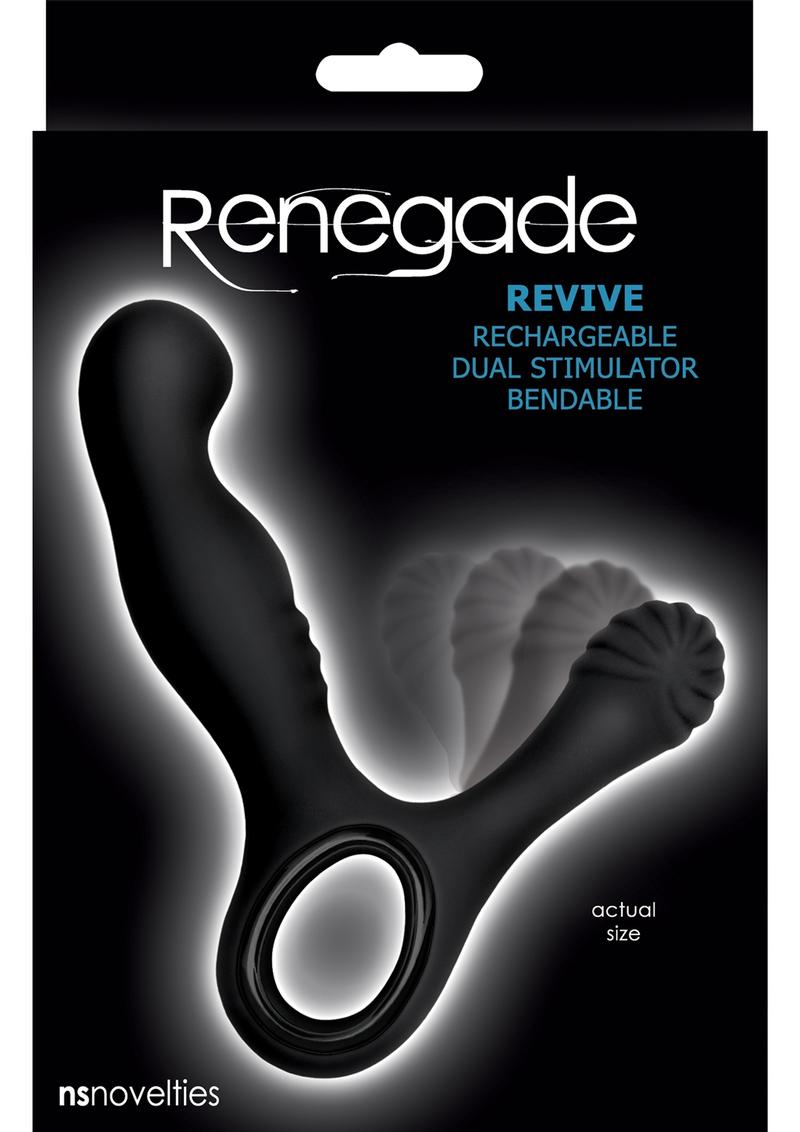 Renegade Revive Rechargeable Silicone Dual Stimulator Prostate Stimulator