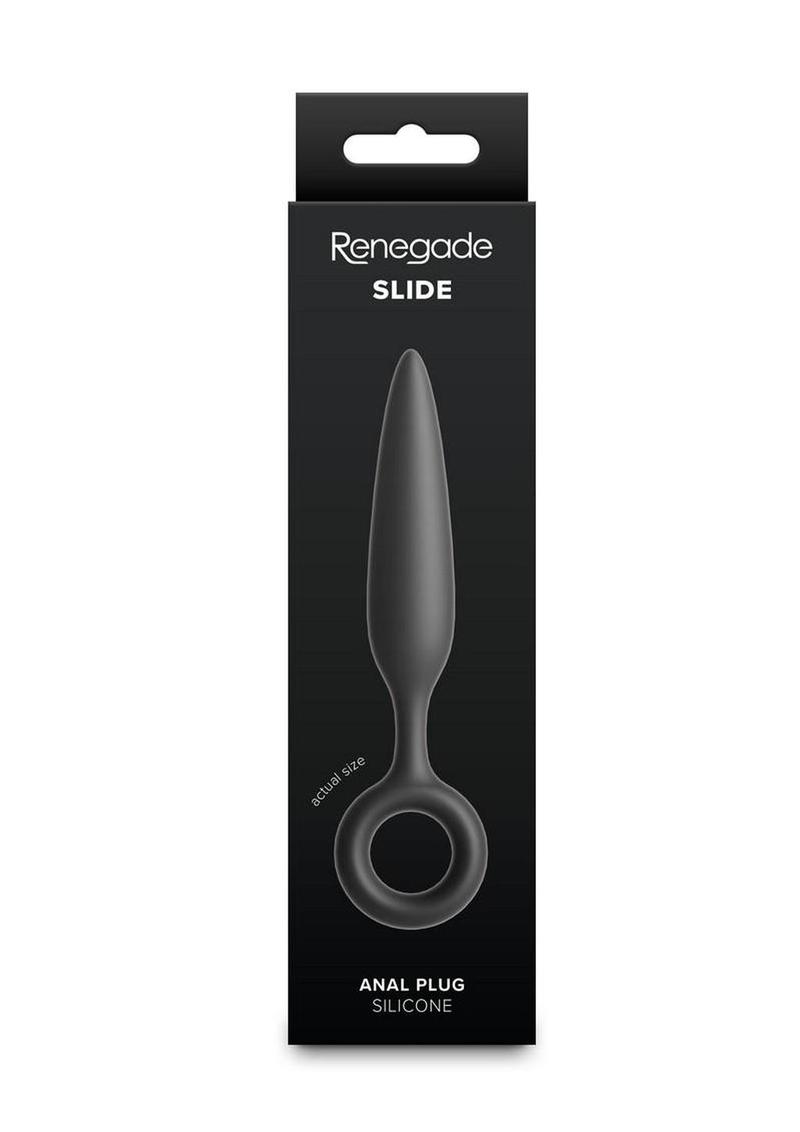 Renegade Slide Silicone Tapered Anal Plug