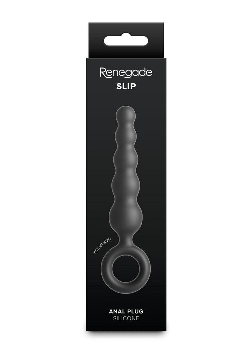 Renegade Slip Tapered Slim Silicone Anal Plug