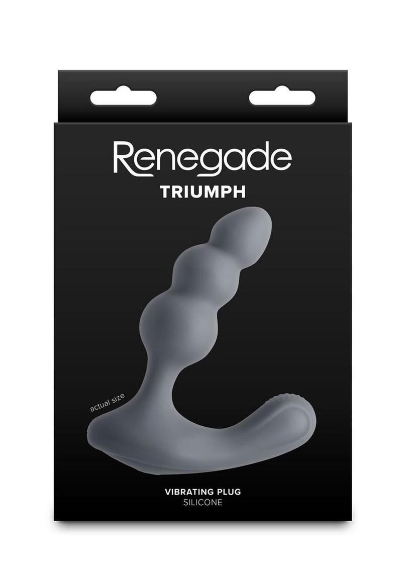 Renegade Triumph Rechargeable Silicone Vibrating Prostate Massager