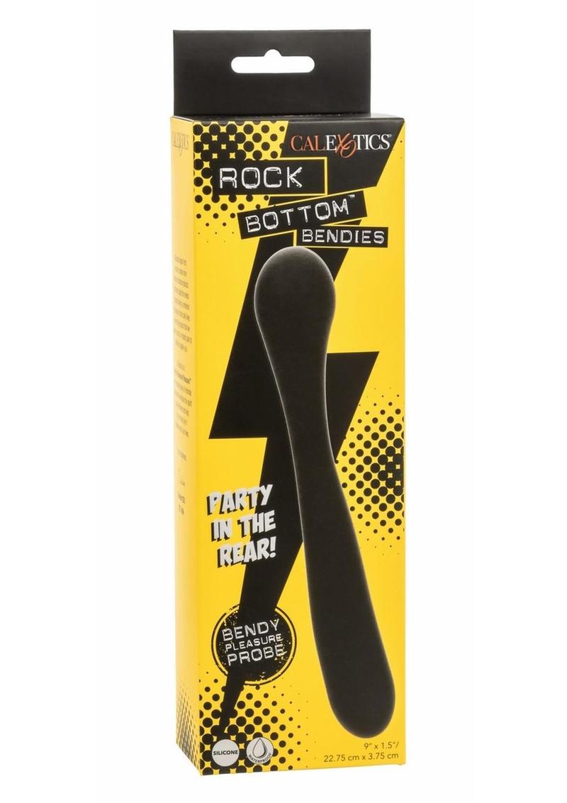 Rock Bottom Bendies Bendy Pleasure Probe Rechargeable Silicone Anal Vibrator