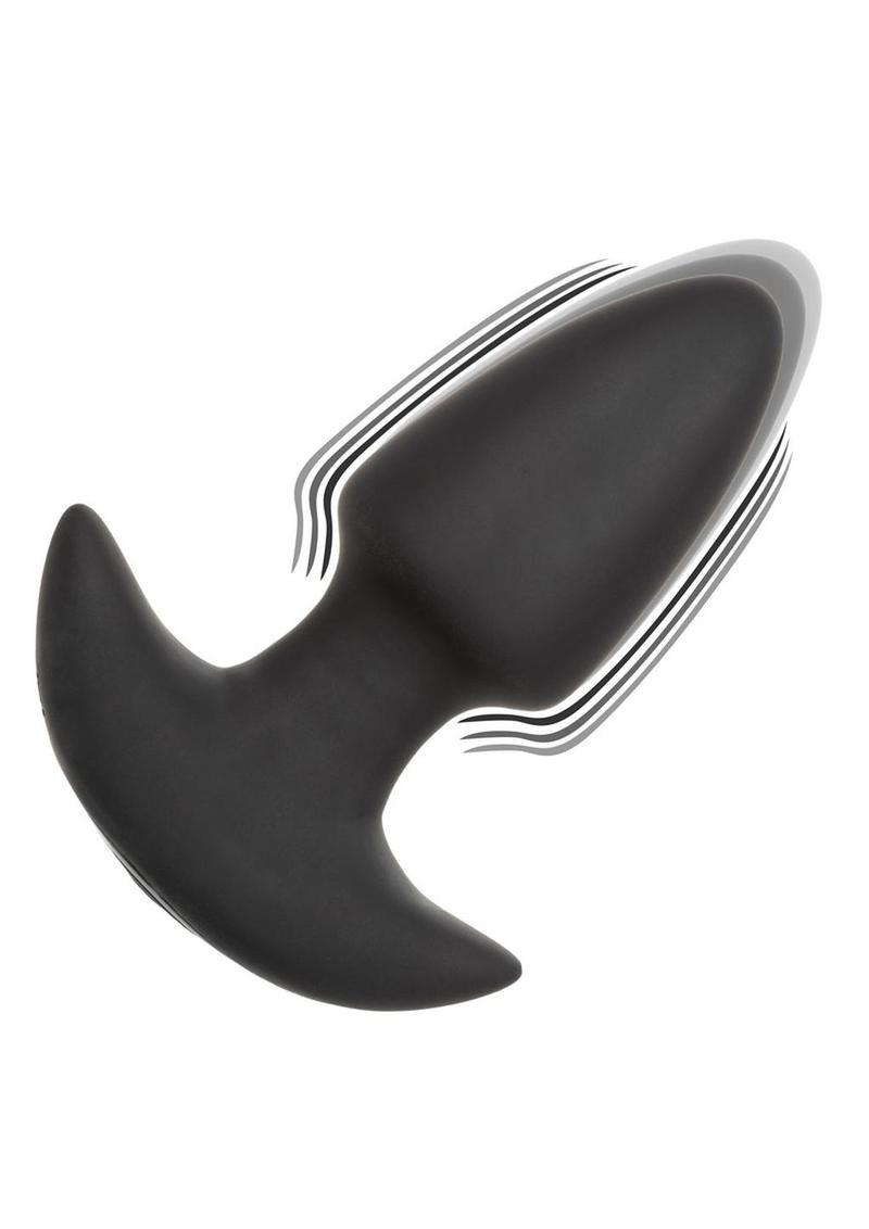 Rock Bottom Vibrating Thrusting Probe Rechargeable Silicone Anal Vibrator