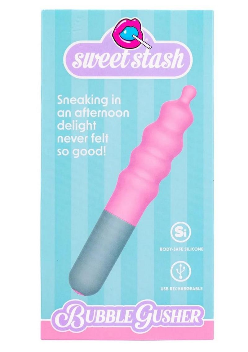 Rock Candy Bubble Gusher Rechargeable Silicone Clitoral Vibrator