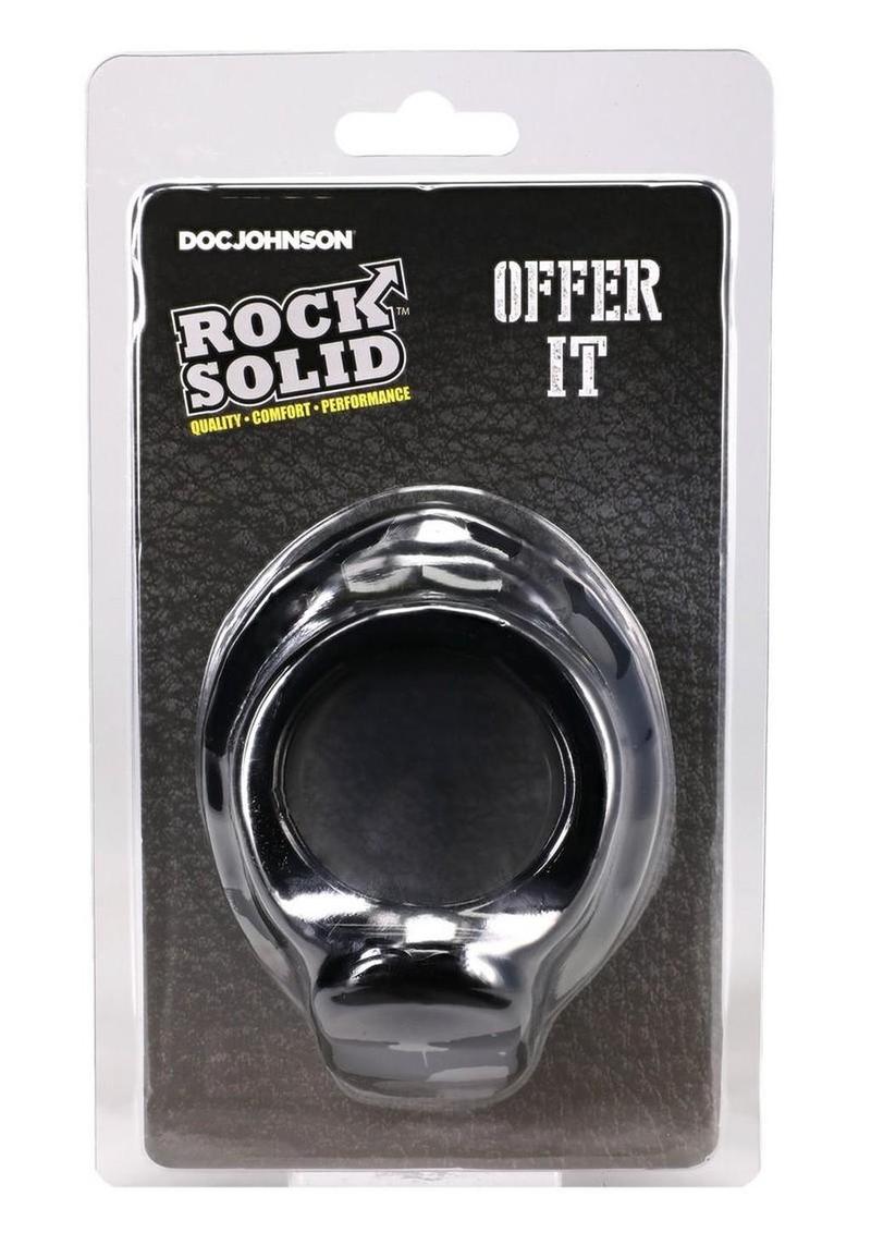 Rock Solid Offer It Silicone Cock Ring