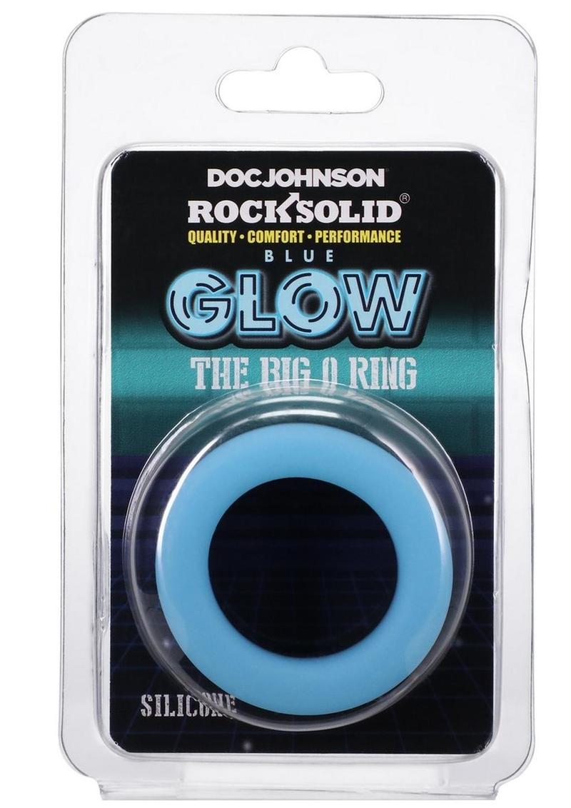 Rock Solid The Big O Glow In The Dark Silicone Cock Ring
